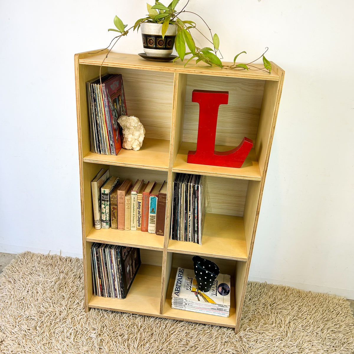PLYWOOD CUBE STORAGE - HEY JUDE WORKSHOP • Vintage furniture & objects Melbourne