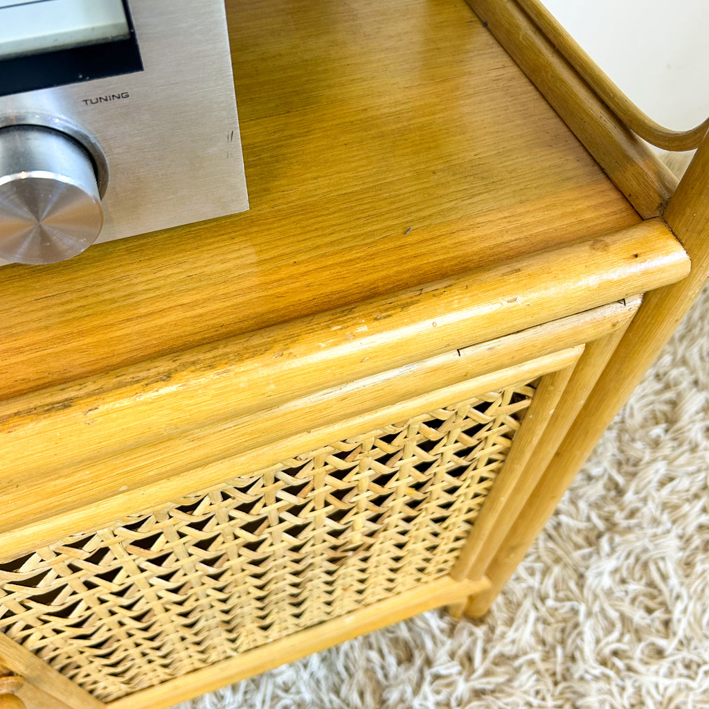 CANE CABINET - HEY JUDE WORKSHOP • Vintage furniture & objects Melbourne