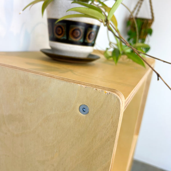 PLYWOOD CUBE STORAGE