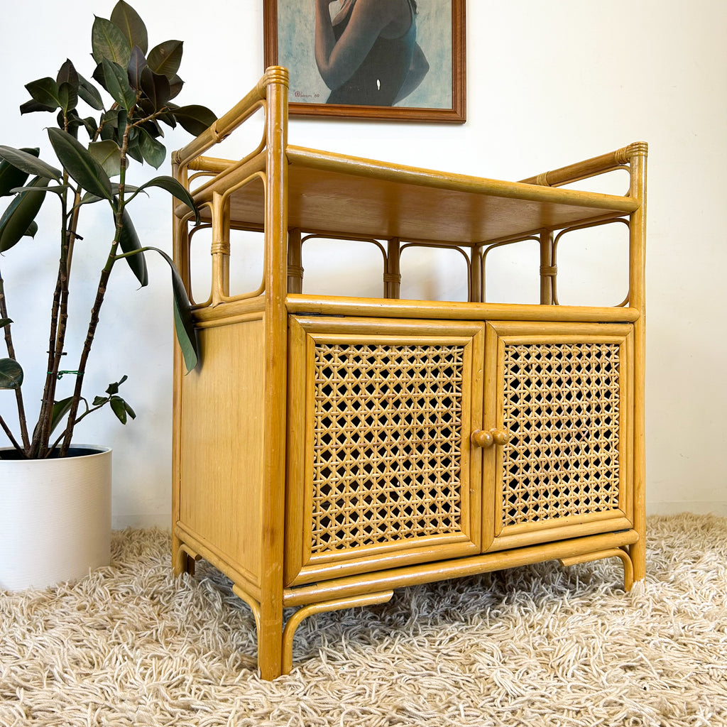 CANE CABINET - HEY JUDE WORKSHOP • Vintage furniture & objects Melbourne