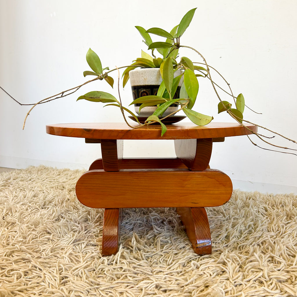 PINE SIDE TABLE - HEY JUDE WORKSHOP • Vintage furniture & objects Melbourne