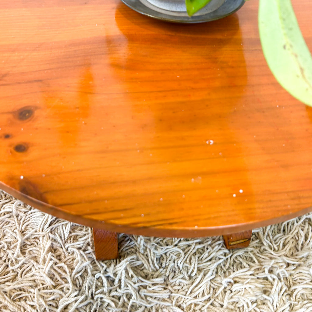 PINE SIDE TABLE - HEY JUDE WORKSHOP • Vintage furniture & objects Melbourne
