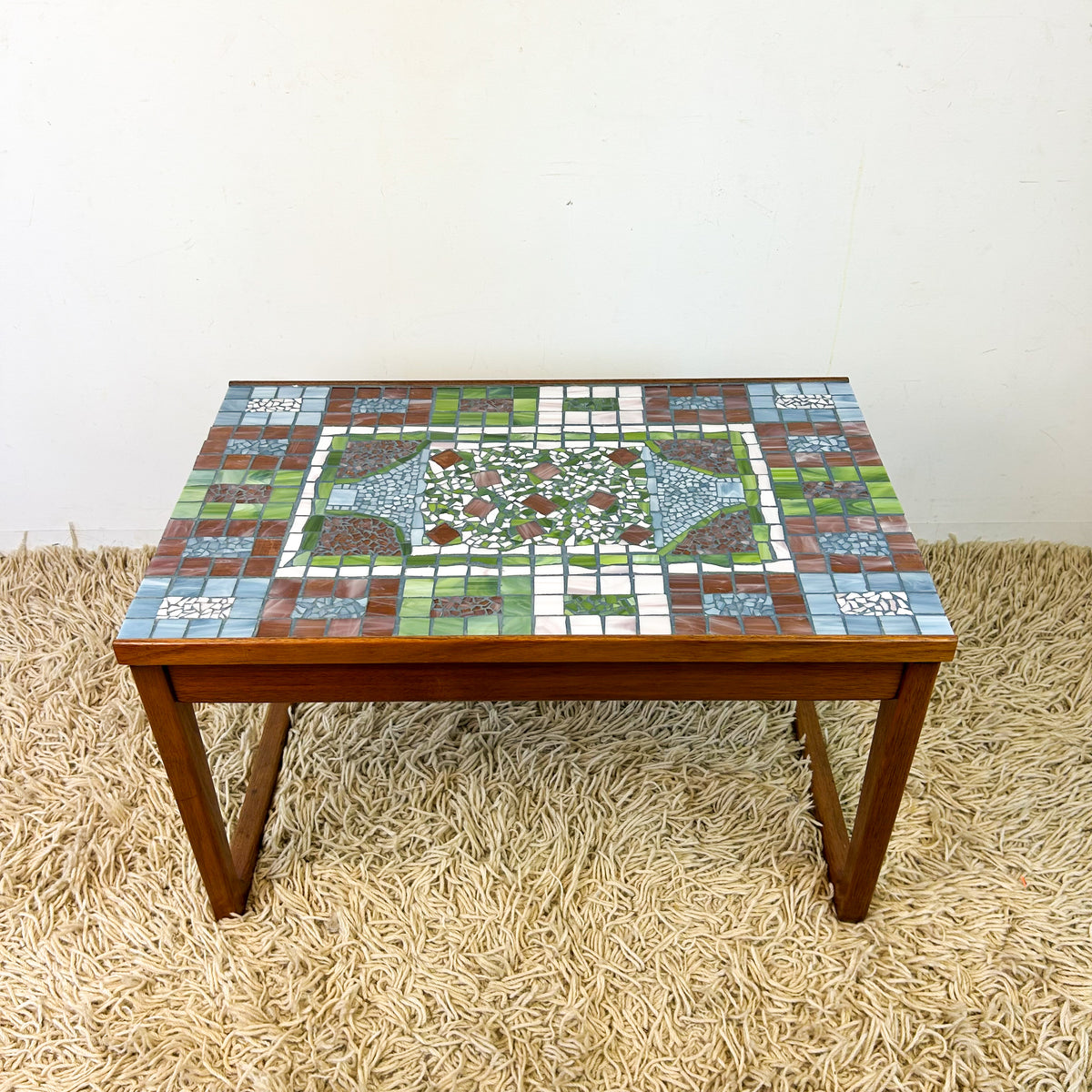 MOSAIC COFFEE TABLE - HEY JUDE WORKSHOP • Vintage furniture & objects Melbourne