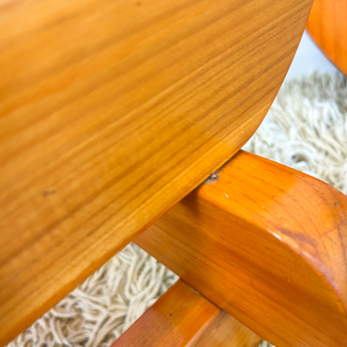 PINE SIDE TABLE - HEY JUDE WORKSHOP • Vintage furniture & objects Melbourne