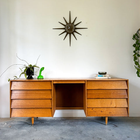 LARGE DESK WITH DRAWERS