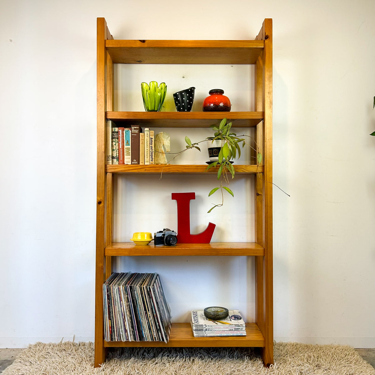 PINE SHELVING UNIT - HEY JUDE WORKSHOP • Vintage furniture & objects Melbourne