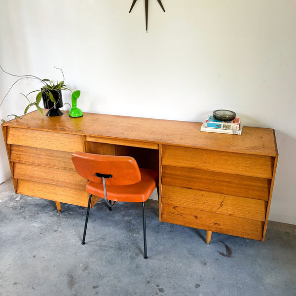 LARGE DESK WITH DRAWERS