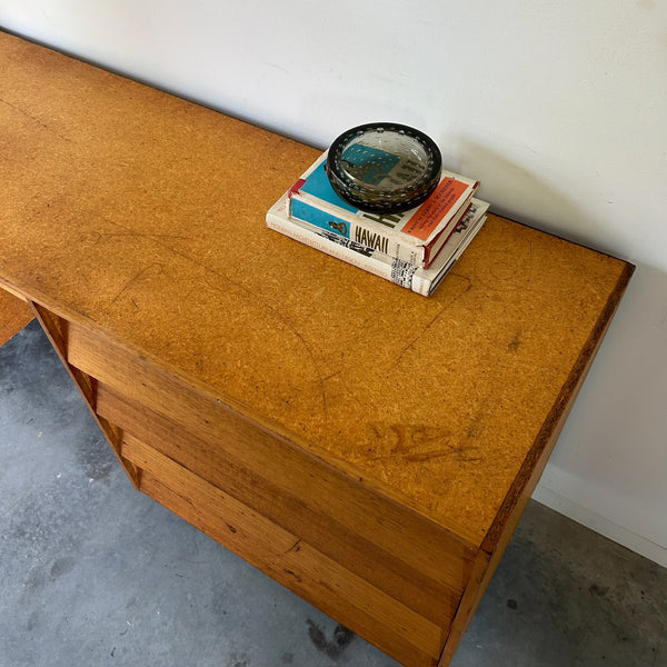 LARGE DESK WITH DRAWERS