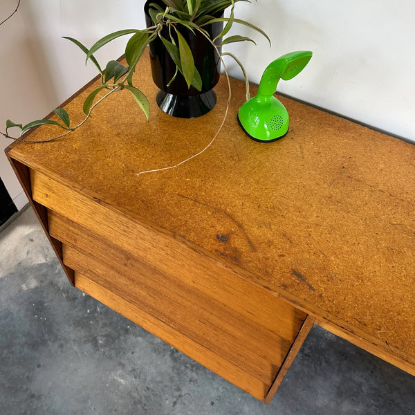 LARGE DESK WITH DRAWERS