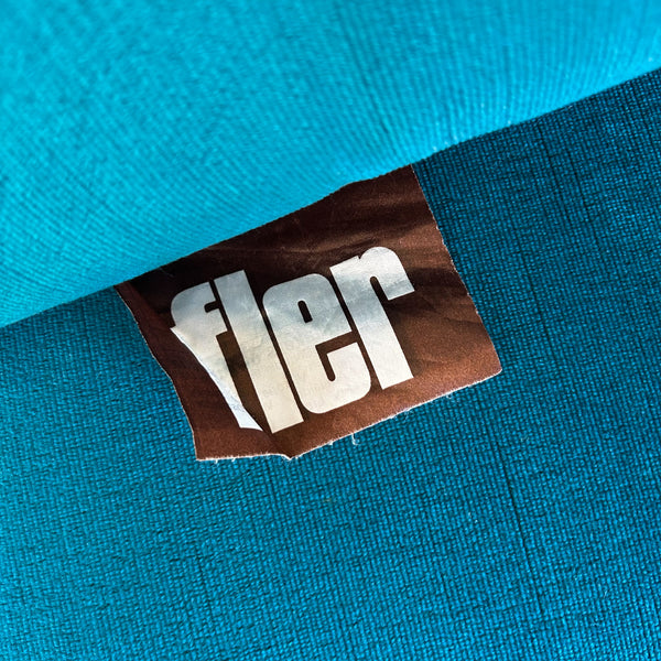 FLER THREE-SEATER VELOUR SOFA