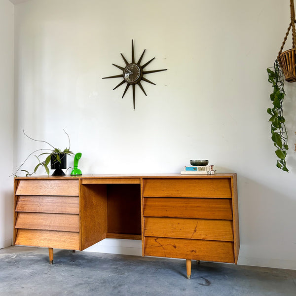 LARGE DESK WITH DRAWERS