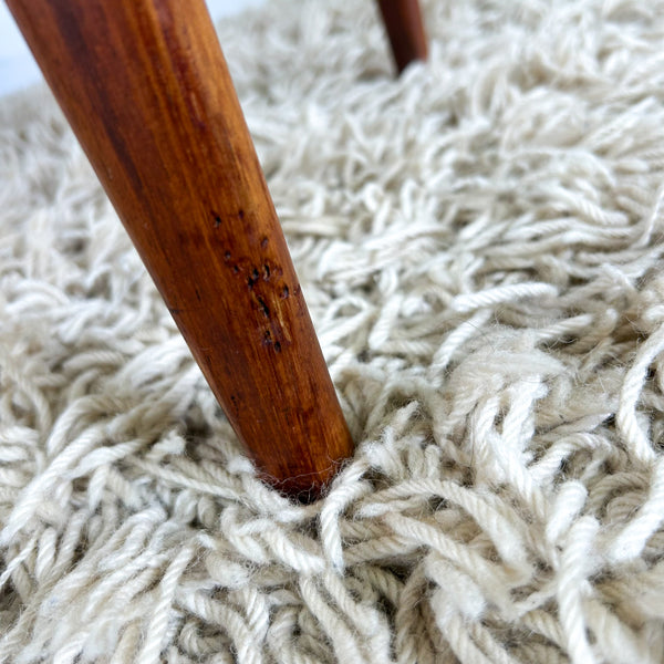 NOBLETT COFFEE TABLE WITH SLATTED MAGAZINE RACK