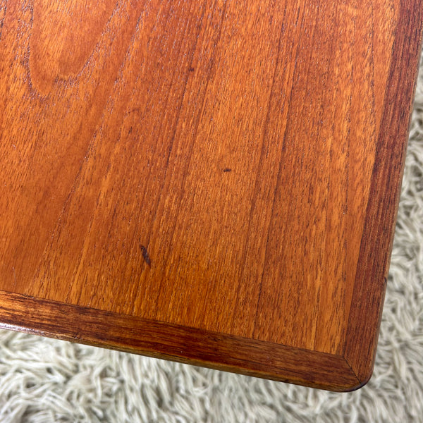 NOBLETT COFFEE TABLE WITH SLATTED MAGAZINE RACK