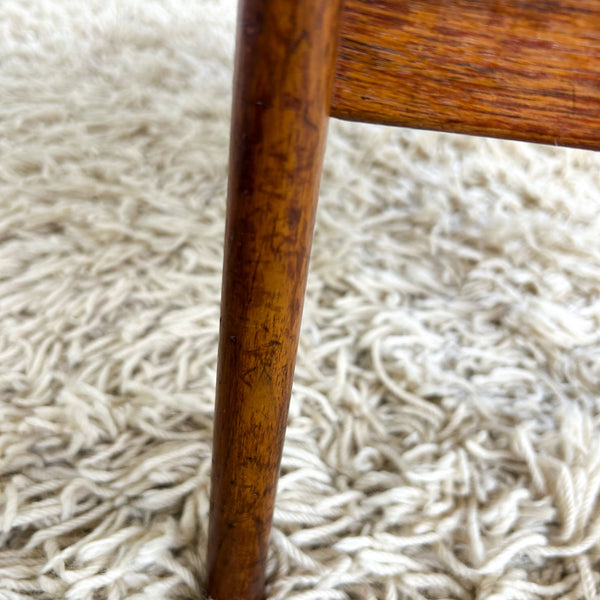 NOBLETT COFFEE TABLE WITH SLATTED MAGAZINE RACK