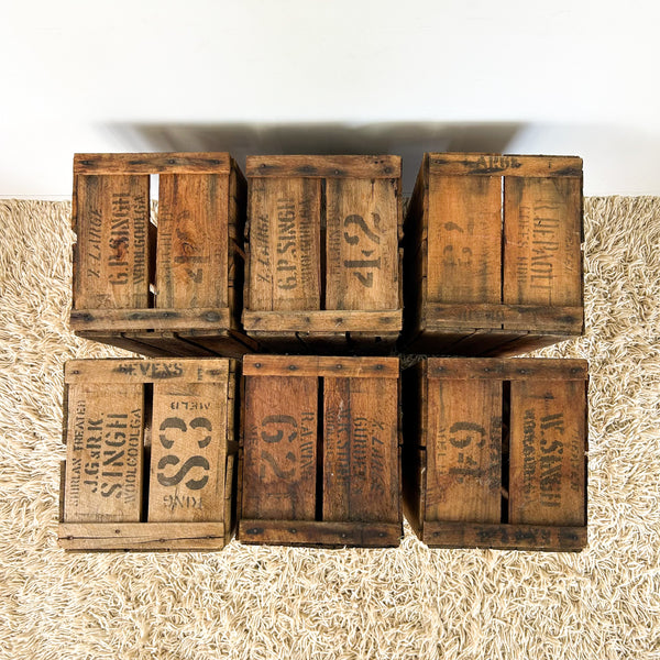 WOODEN CRATES