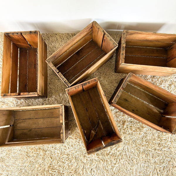 WOODEN CRATES