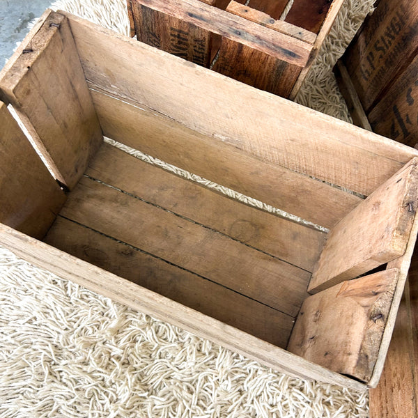 WOODEN CRATES
