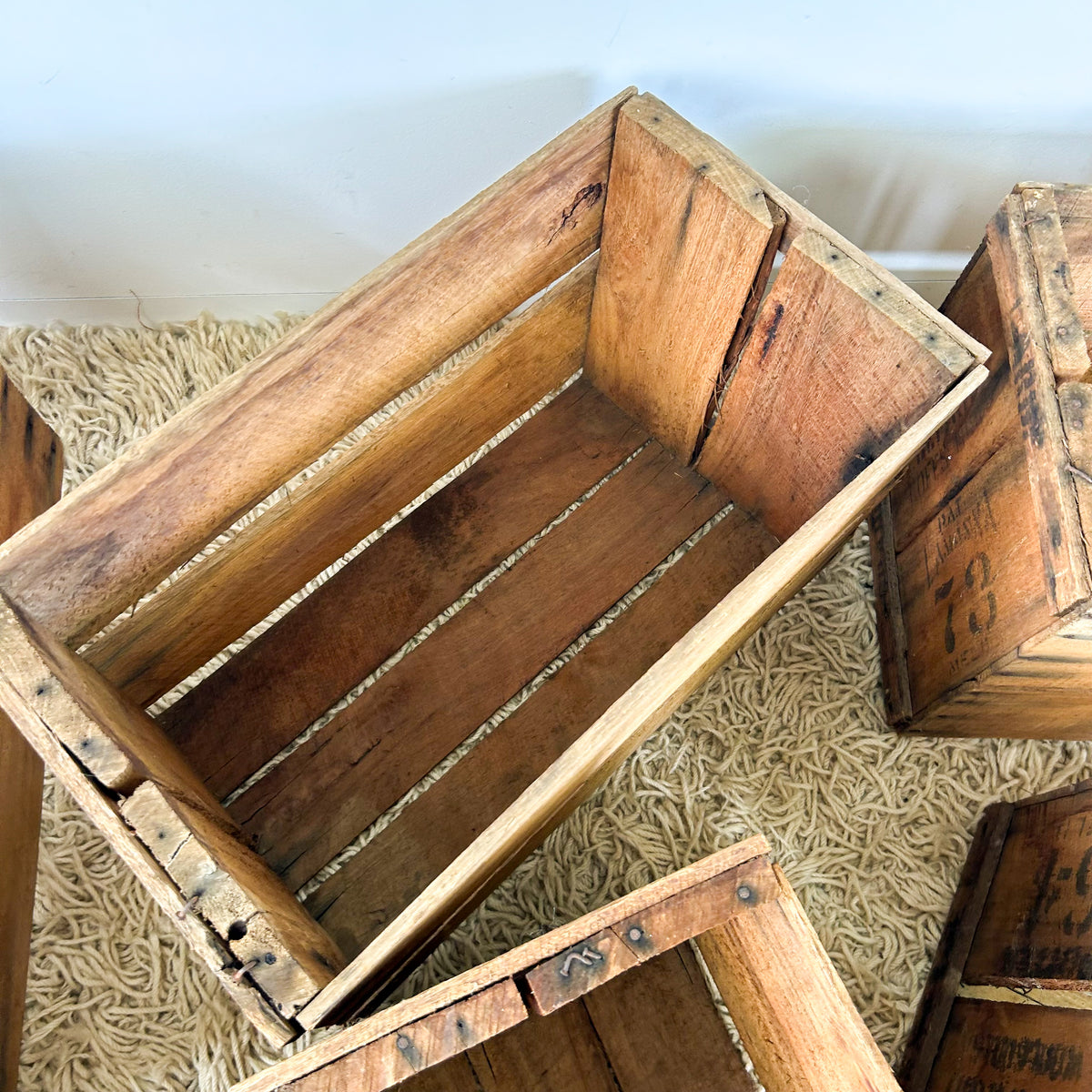 WOODEN CRATES