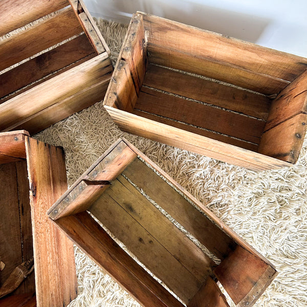 WOODEN CRATES