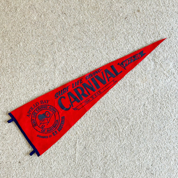 70s/80s SURF CARNIVAL PENNANTS