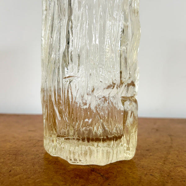 RAVENHEAD BARK GLASS VASE