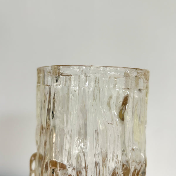 RAVENHEAD BARK GLASS VASE