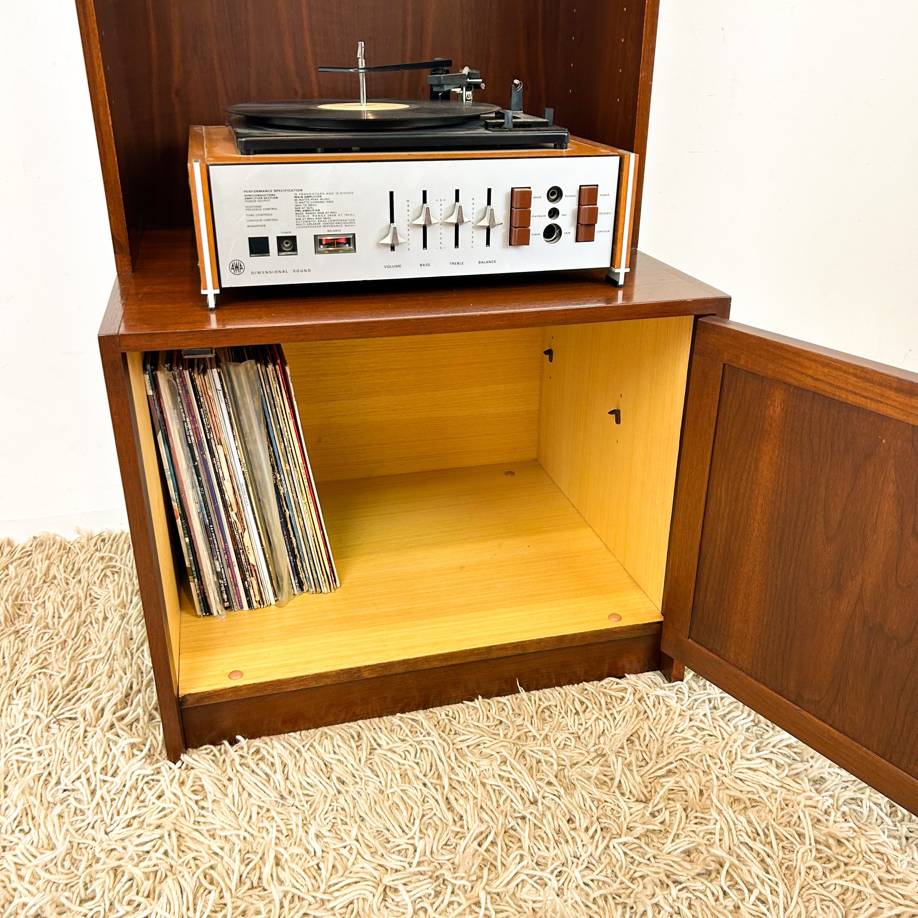 TALL PARKER CABINET & SHELVES - HEY JUDE WORKSHOP • Vintage furniture & objects Melbourne