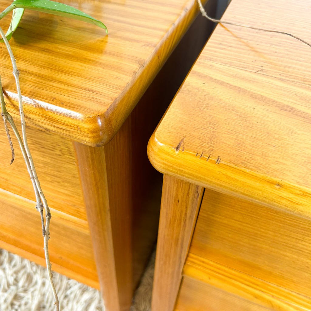 BEDSIDE DRAWERS PAIR - HEY JUDE WORKSHOP • Vintage furniture & objects Melbourne