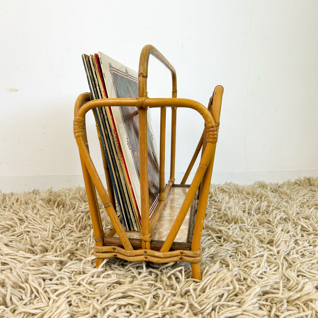 CANE MAGAZINE RACK - HEY JUDE WORKSHOP • Vintage furniture & objects Melbourne