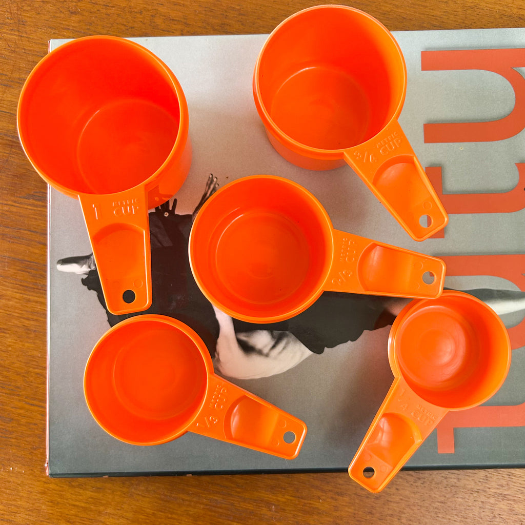 TUPPERWARE MEASURING CUPS - HEY JUDE WORKSHOP • Vintage furniture & objects Melbourne
