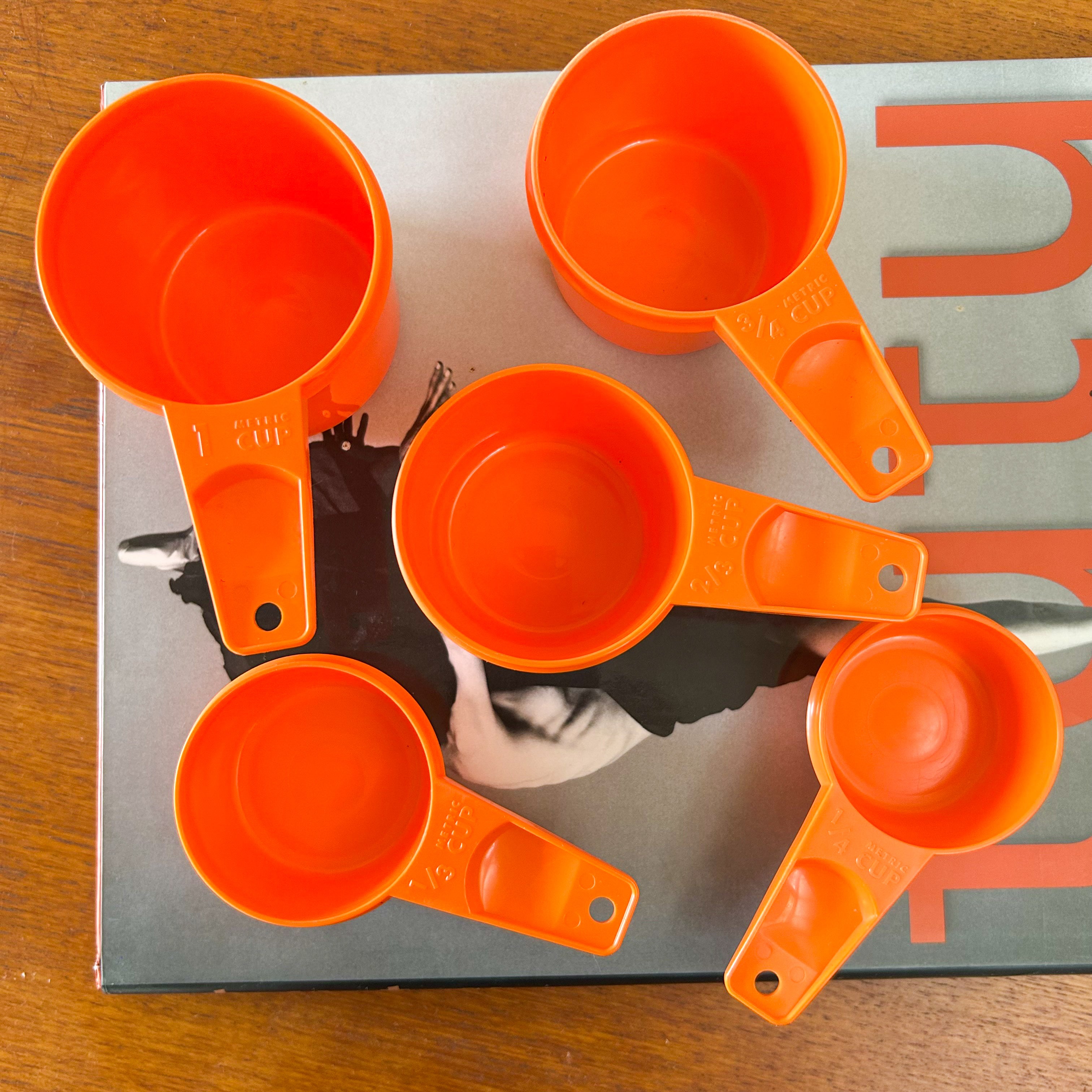 TUPPERWARE MEASURING CUPS - HEY JUDE WORKSHOP • Vintage furniture & objects Melbourne