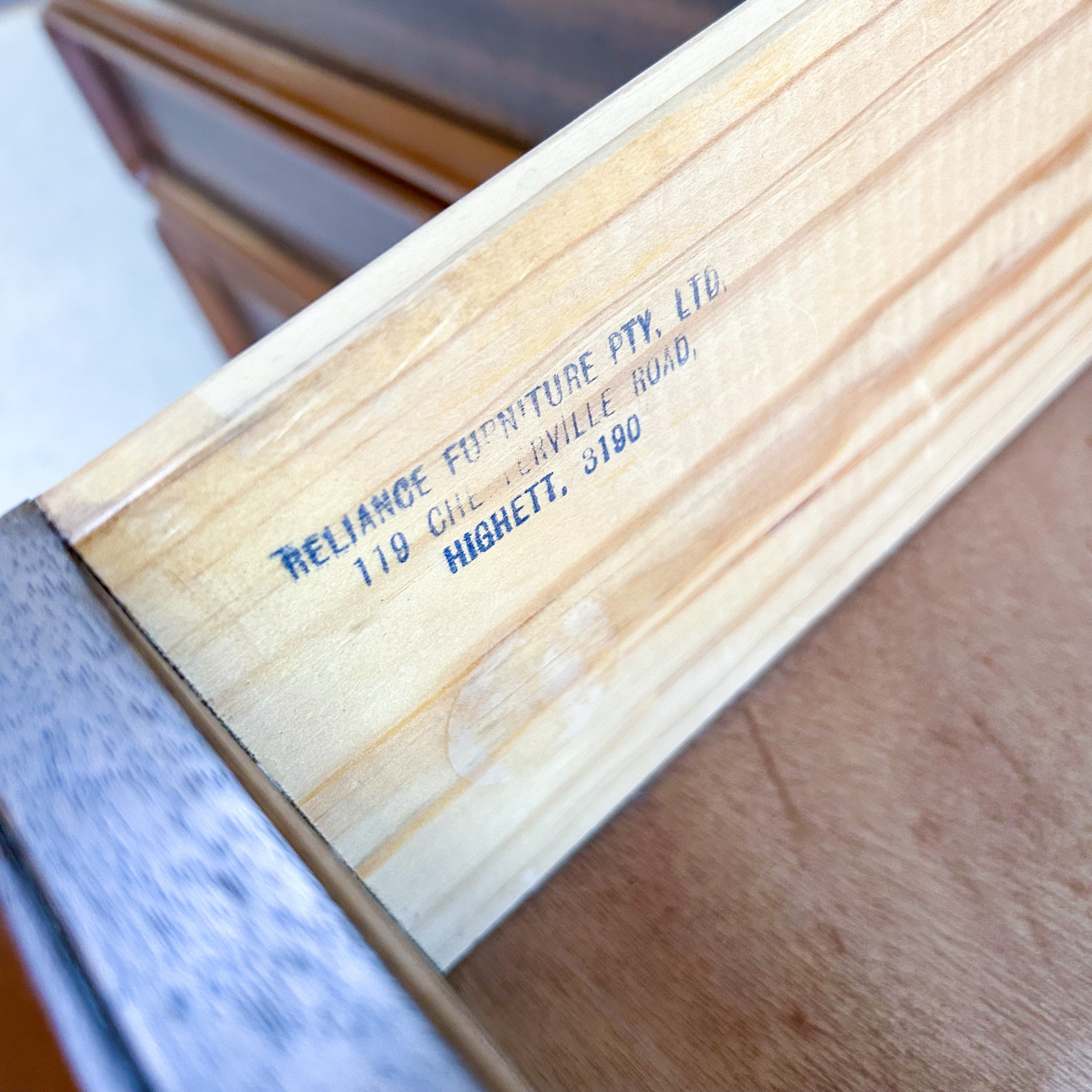 RELIANCE DRESSER DRAWERS