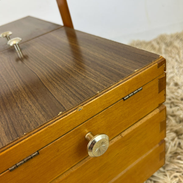 CANTILEVER SEWING BOX