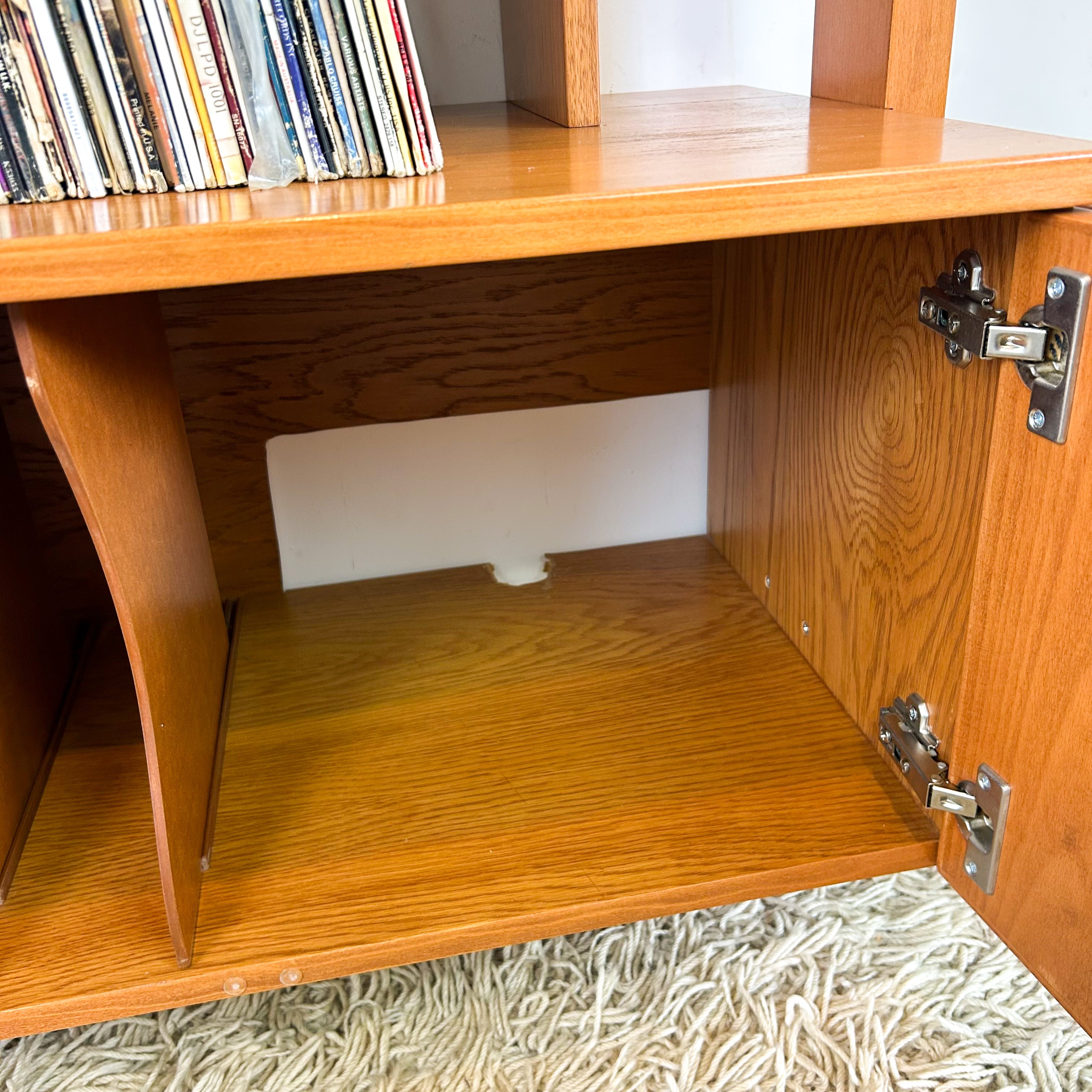 WALL MOUNTED STEREO CABINET - HEY JUDE WORKSHOP • Vintage furniture & objects Melbourne