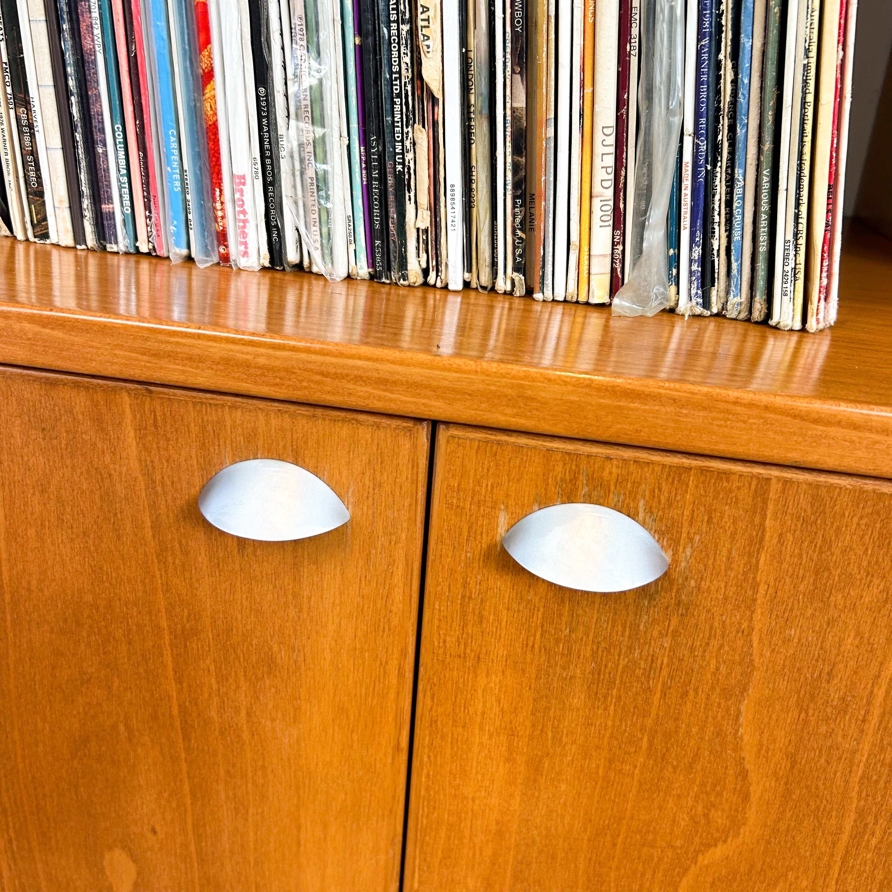 WALL MOUNTED STEREO CABINET - HEY JUDE WORKSHOP • Vintage furniture & objects Melbourne
