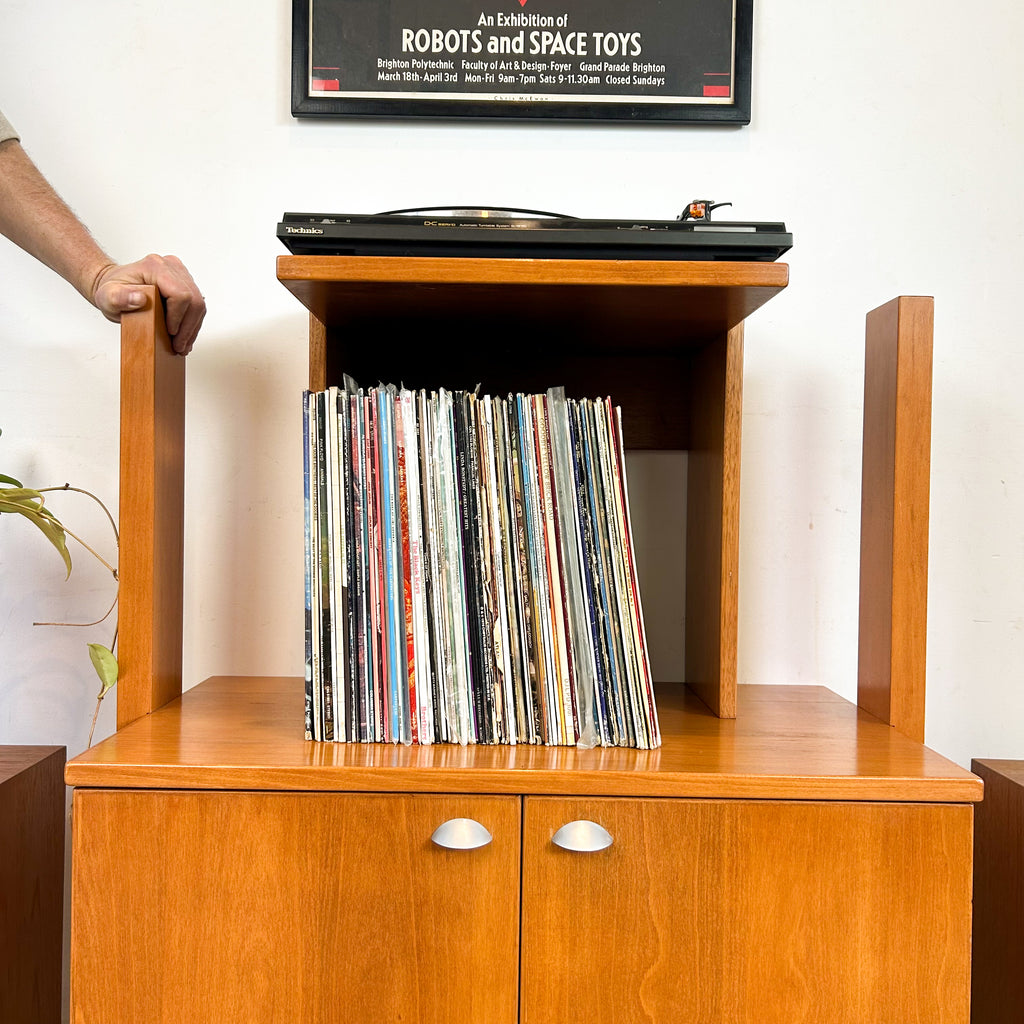 WALL MOUNTED STEREO CABINET - HEY JUDE WORKSHOP • Vintage furniture & objects Melbourne