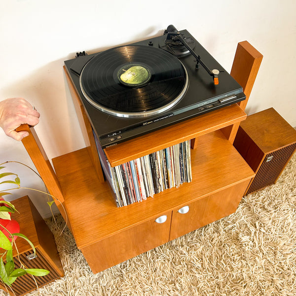 WALL MOUNTED STEREO CABINET