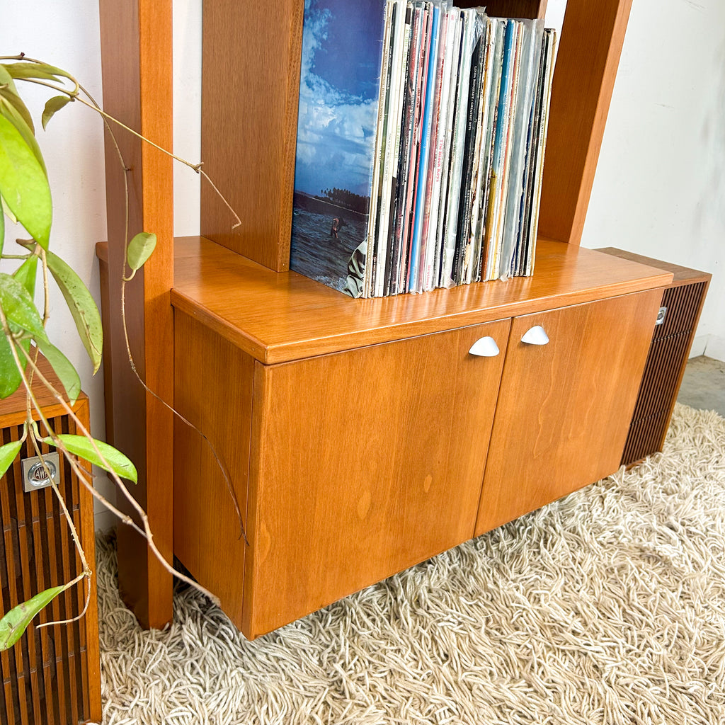 WALL MOUNTED STEREO CABINET - HEY JUDE WORKSHOP • Vintage furniture & objects Melbourne