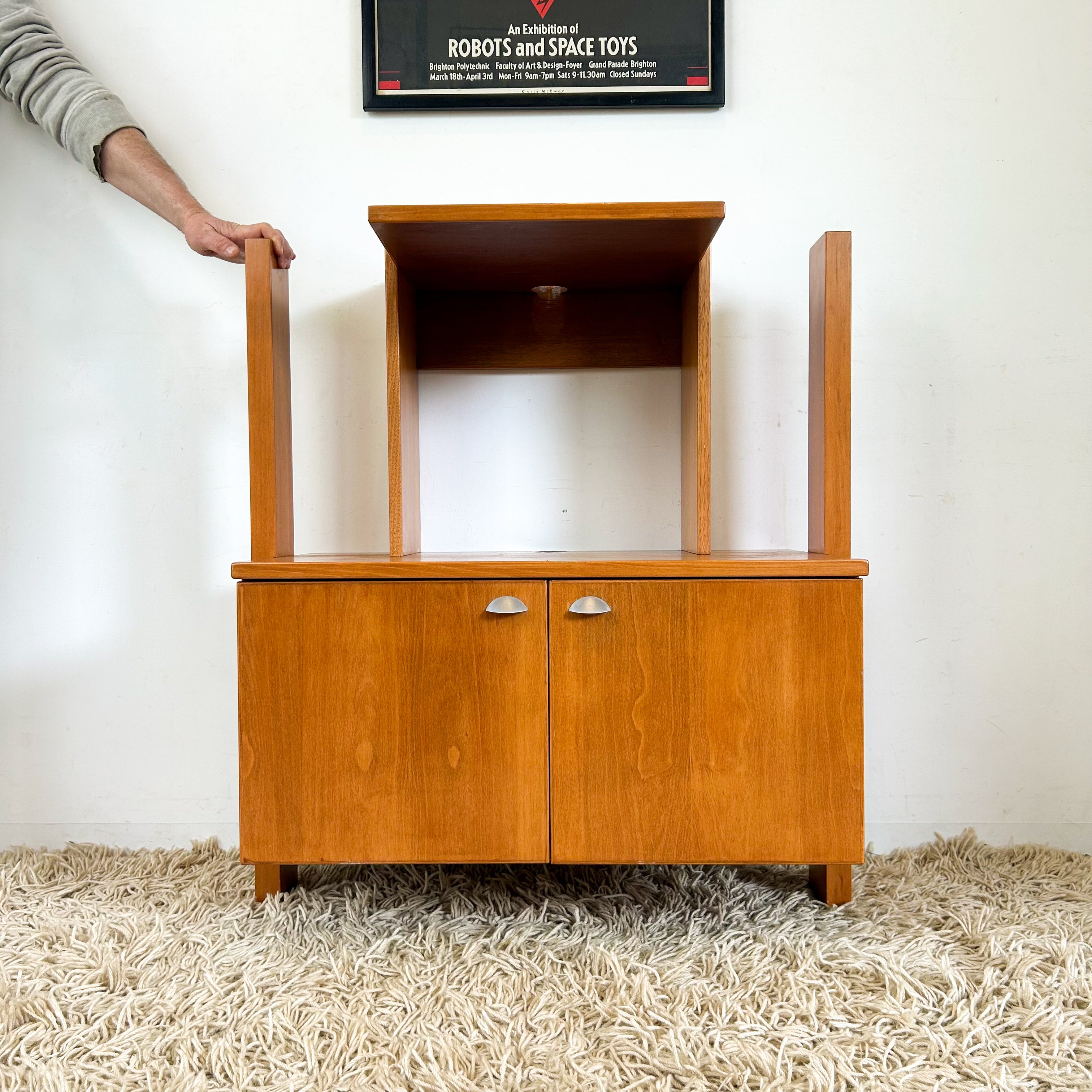 WALL MOUNTED STEREO CABINET - HEY JUDE WORKSHOP • Vintage furniture & objects Melbourne