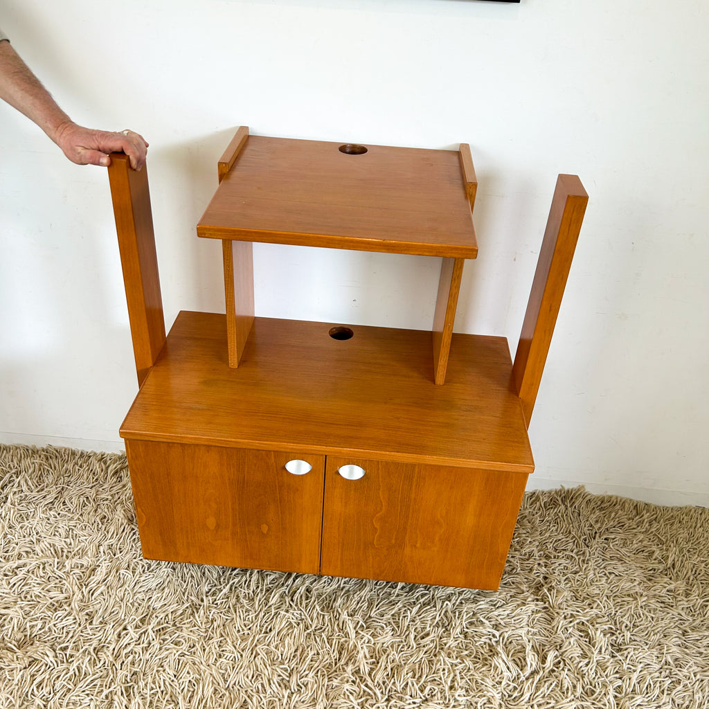 WALL MOUNTED STEREO CABINET - HEY JUDE WORKSHOP • Vintage furniture & objects Melbourne