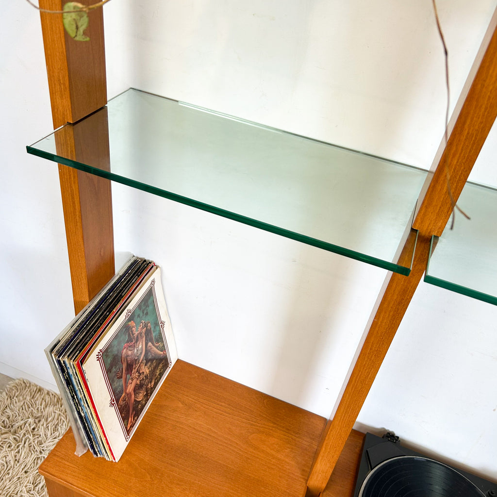 WALL MOUNTED SHELVING UNIT - HEY JUDE WORKSHOP • Vintage furniture & objects Melbourne