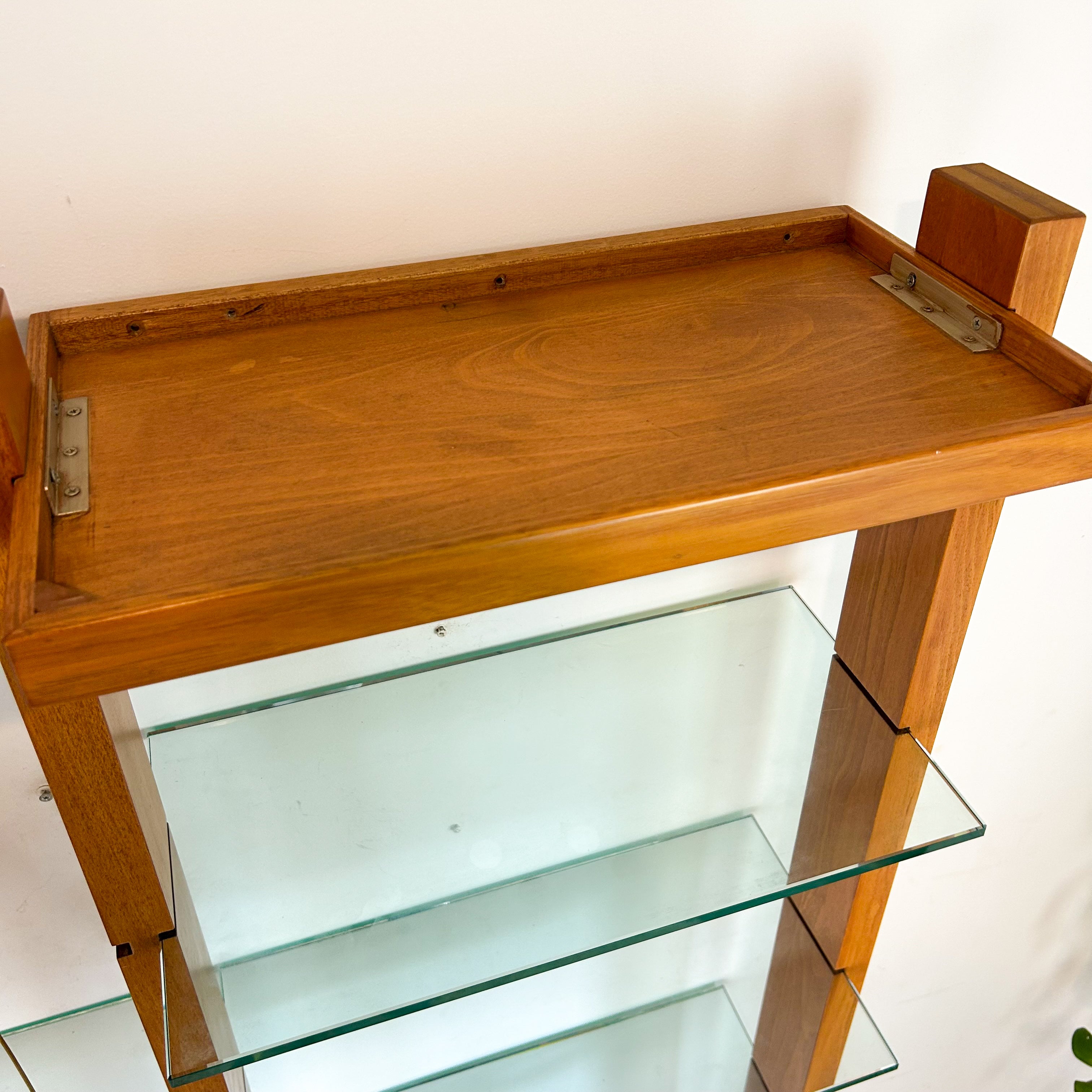 WALL MOUNTED SHELVING UNIT - HEY JUDE WORKSHOP • Vintage furniture & objects Melbourne