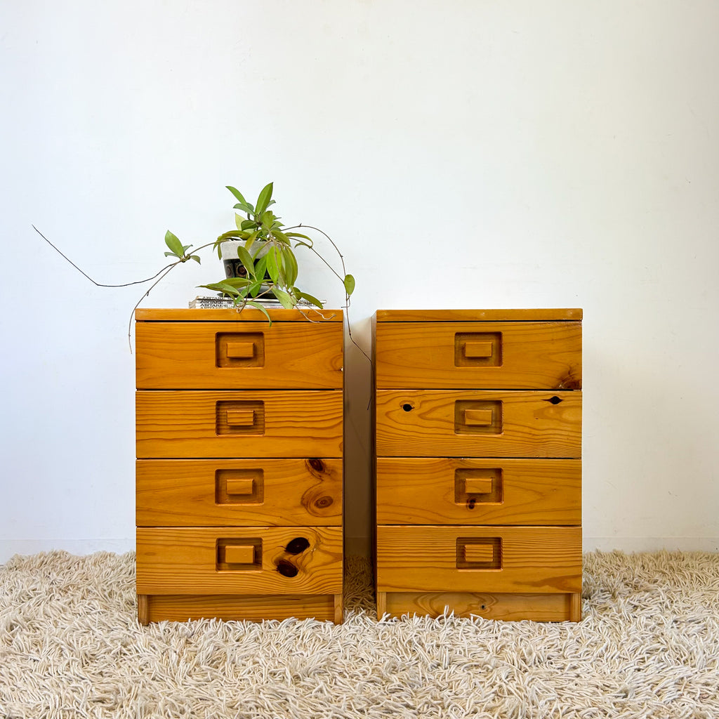 ALROB BEDSIDE DRAWERS - HEY JUDE WORKSHOP • Vintage furniture & objects Melbourne
