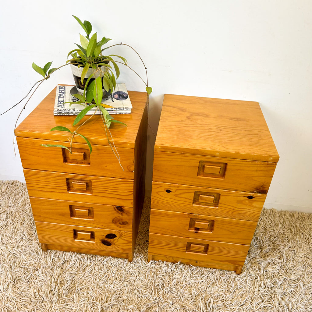 ALROB BEDSIDE DRAWERS - HEY JUDE WORKSHOP • Vintage furniture & objects Melbourne