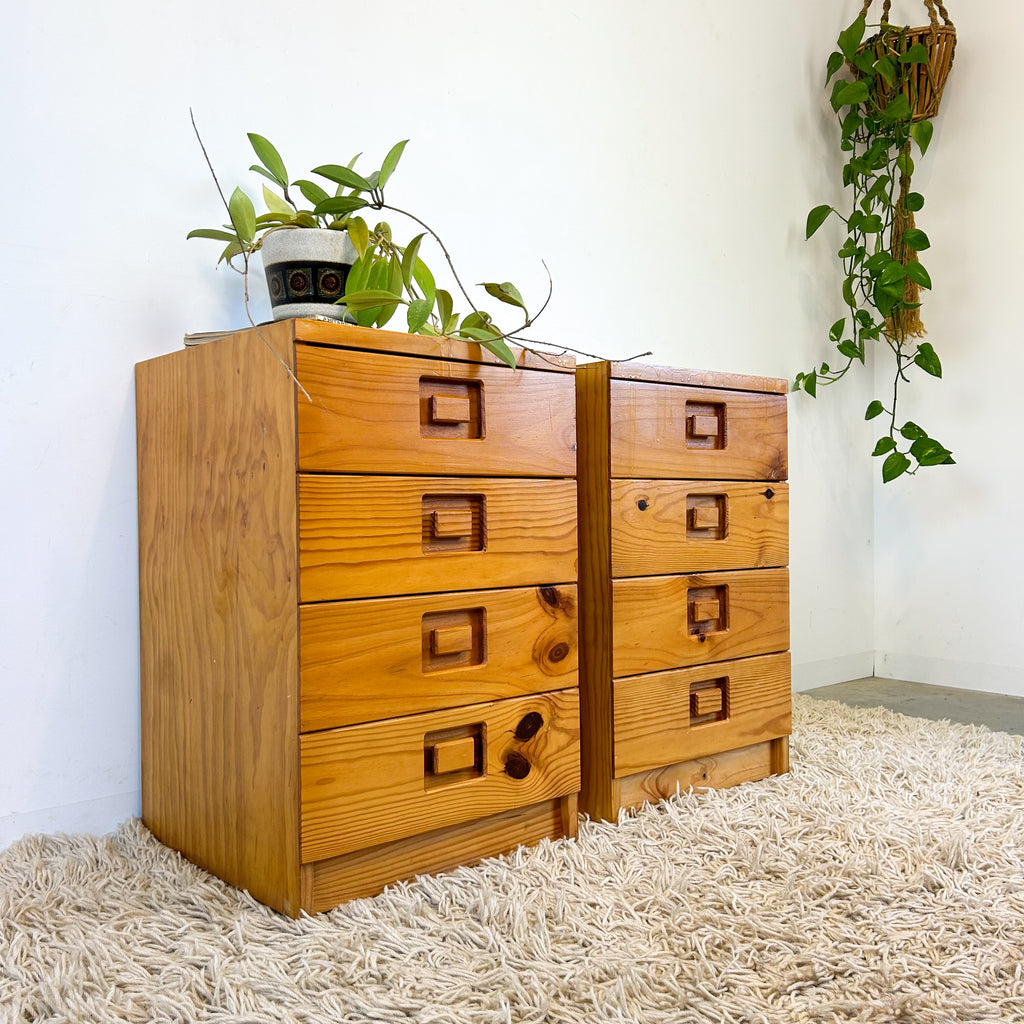 ALROB BEDSIDE DRAWERS - HEY JUDE WORKSHOP • Vintage furniture & objects Melbourne