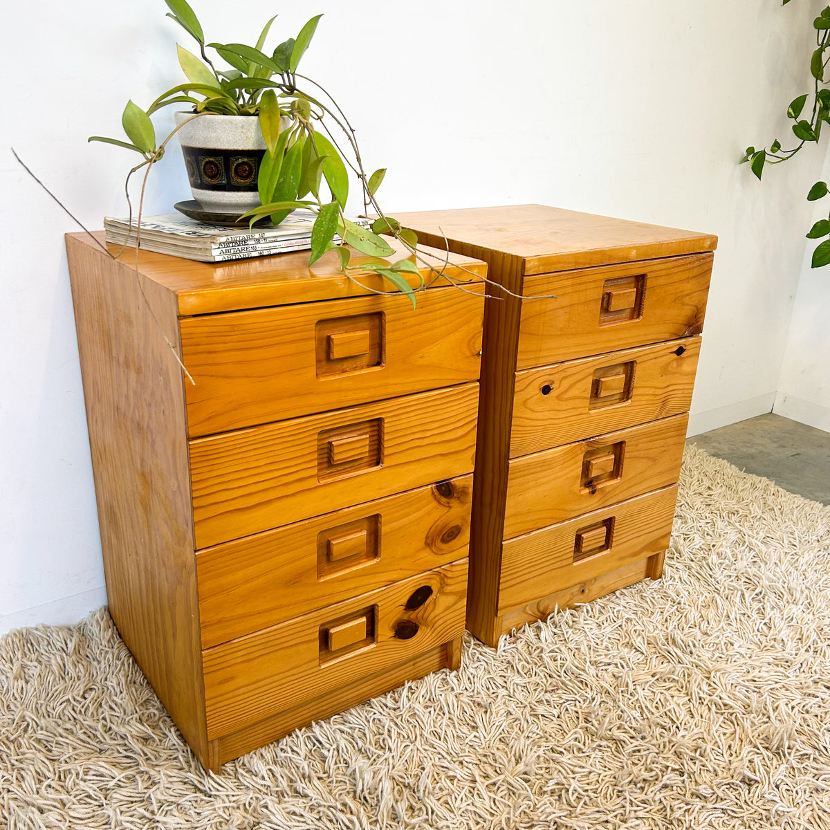 ALROB BEDSIDE DRAWERS - HEY JUDE WORKSHOP • Vintage furniture & objects Melbourne