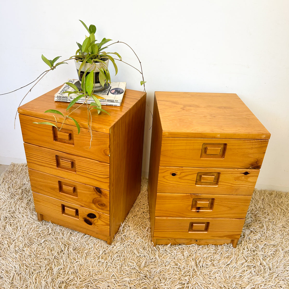 ALROB BEDSIDE DRAWERS - HEY JUDE WORKSHOP • Vintage furniture & objects Melbourne