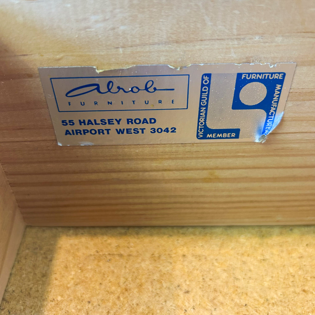 ALROB BEDSIDE DRAWERS - HEY JUDE WORKSHOP • Vintage furniture & objects Melbourne