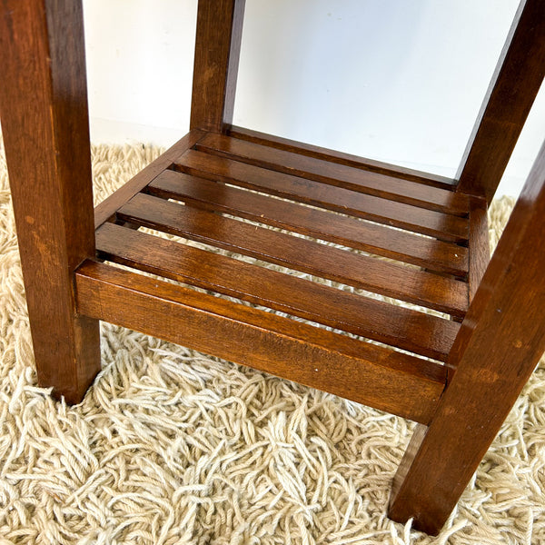 COPPER TOP SIDE TABLE