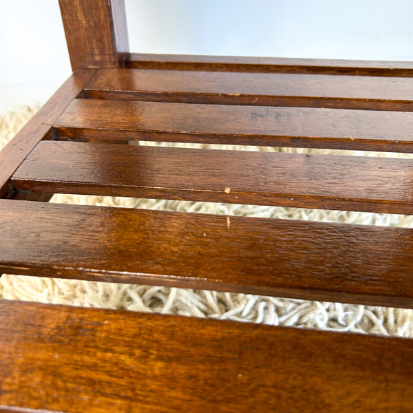 COPPER TOP SIDE TABLE